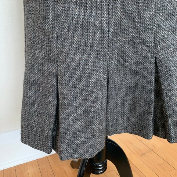 Vintage 40s tweed skirt sz XS / S - Picture 4 of 5